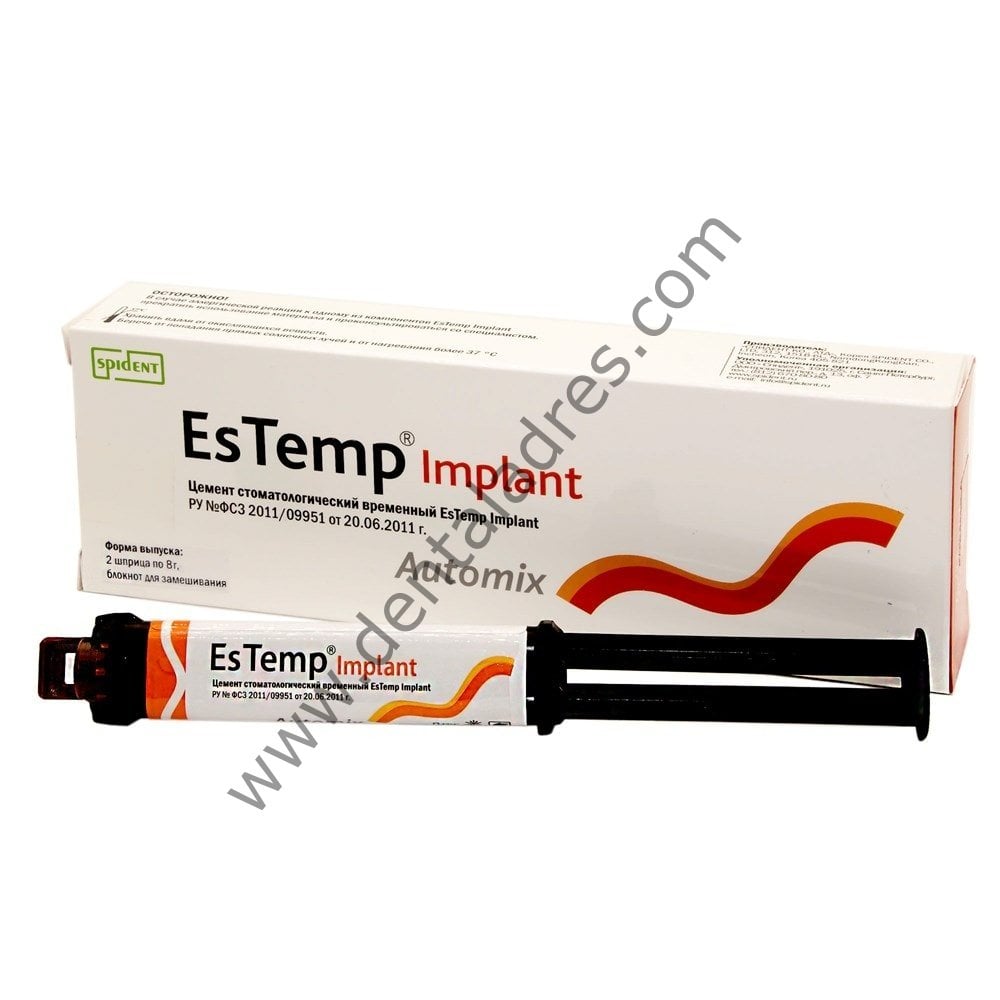 SPIDENT ES TEMP İMPLANT YAPIŞTIRMA SİMANI