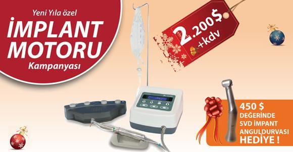 FİZYO DİSPANSER İMPLANT MOTORU
